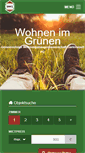 Mobile Screenshot of gwg-gartenstadt.de